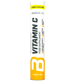 Витамины шипуч. Vitamin C BiotechUSA, 20 табл., лимон