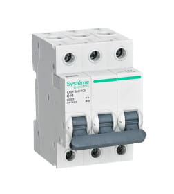 Выключатель автоматический трёхполюсный 10A C 6kA City9 C9F36310 Systeme Electric