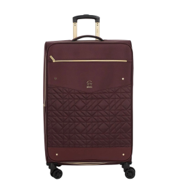 Чемодан на колесах Grott 338-1731/3-28BRD бордовый