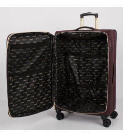 Чемодан на колесах Grott 338-1731/3-28BRD бордовый