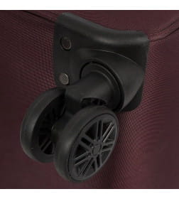 Чемодан на колесах Grott 338-1731/3-28BRD бордовый
