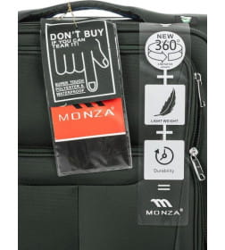 Чемодан на колесах MONZA 23014# L, зеленый