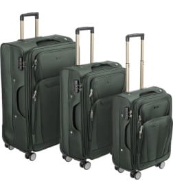 Чемодан на колесах MONZA 23014# L, зеленый