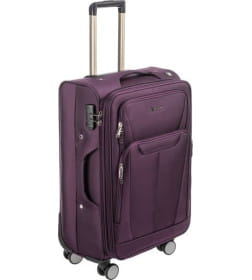 Чемодан на колесах MONZA 23014# L, фиолетовый