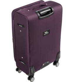 Чемодан на колесах MONZA 23014# L, фиолетовый