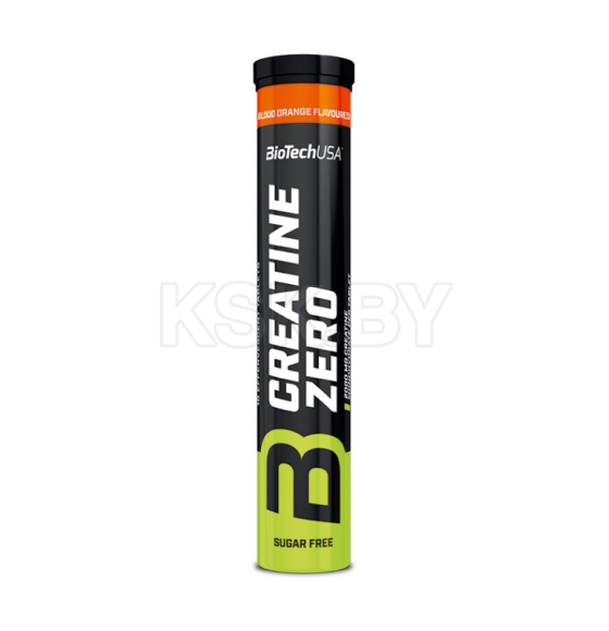 Креатин в шип.табл Creatine Zero Efferves.2000мг BiotechUSA, 18 таб., красн.апельсин