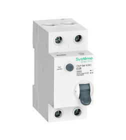 Выключатель автоматический дифференциального тока 1P+N 25A C 6kA 30мА Тип-АС City9 C9D36625 Systeme Electric