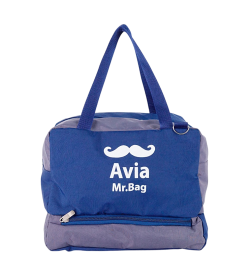 Сумка дорожная Mr.Bag 108-79041-NGR серый