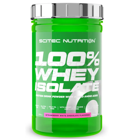 Протеин Whey Isolate Scitec Nutrition, 700г, клубника-белый шоколад