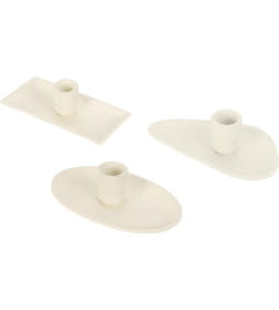 Подсвечник алюминиевый 14*8*4 см (код 918466)