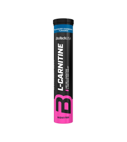 Л-карнитин в шип.табл L-carnitine effervescent BiotechUSA, 500мг, черника-малина