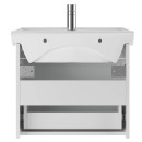 Тумба подвесная Айсберг Амур 60 под умывальник Томь (Push to open) 