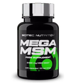 Комплекс для суставов и связок Mega MSM Scitec Nutrition, 100 капс.