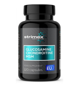 Комплекс для суставов и связок Glucosamine-Chondroitine-MSM Strimex, 120 таб.