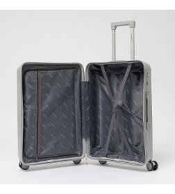 Чемодан на колесах Valigetti 344-8022/2-24SLV серебристый