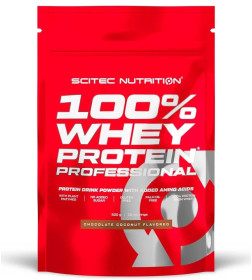 Протеин Whey Protein Prof. Scitec Nutrition, 500г, шоколад-кокос