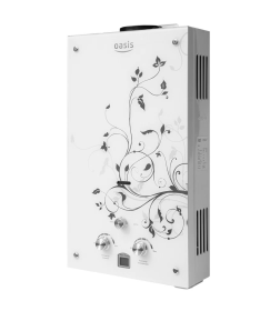 Водонагреватель газовый проточный"Оазис" серия Glass 24 ZG