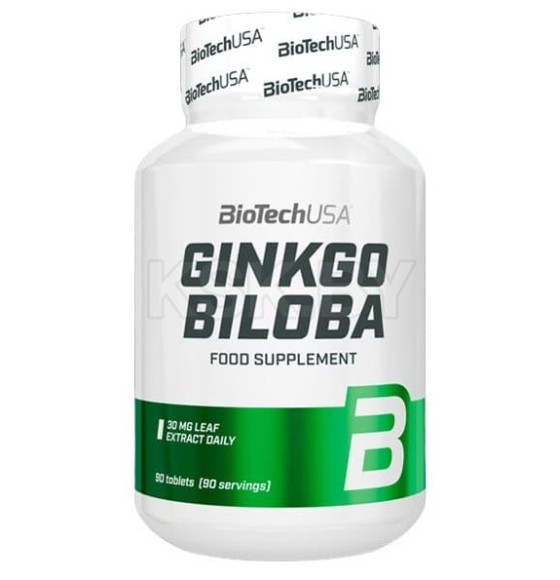 Витамины Ginkgo biloba BiotechUSA, 90 таб.