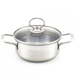 Кастрюля с нержавеющей стали 1,0л.ст.кр "Крокус Классика"