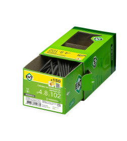 Саморез по ГК 4.8х102 крупный шаг (к дереву), фосфат, ЕКТ (упак/150шт)