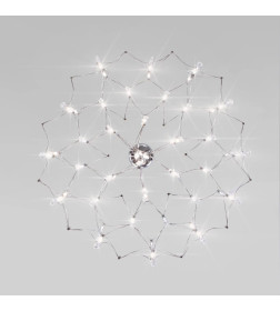 Светильник подвесной светодиодный с фигурным хрусталем 443/1