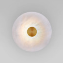 Светильник настенный светодиодный с мраморным рассеивателем 40340 LED латунь (a066529) 