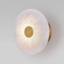 Светильник настенный светодиодный с мраморным рассеивателем 40340 LED латунь (a066529) 