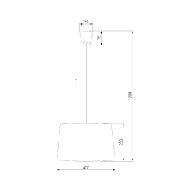 Светильник подвесной 1885 Maja Black