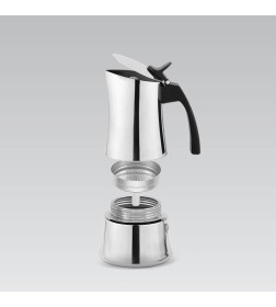 Гейзерная кофеварка 300 мл нерж ст, MR-1668-6 Maestro.Espresso Moka