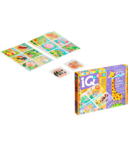 Пластиковое лото для малышей (нов) 3+ Играем в прятки. Кто это спрятался? арт. 29157