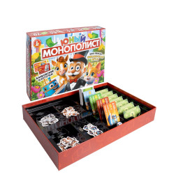 Игра настольная "Юный Монополист" арт. 05606