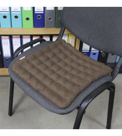 Подушка для сиденья MATEX ECOLOGY Цвет: темно-коричневый  Размер: 40x40 Цвет: - Артикул: 26-037