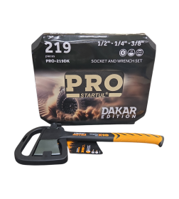 Набор головок и ключей 219пр. 1/4",3/8",1/2" PRO STARTUL DAKAR АКЦИЯ + топор ST2030-10