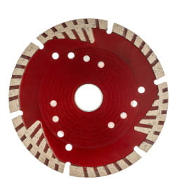 Диск алмазный 125х22,2 мм сегментный с защитными секторами, сухая резка Matrix 73153