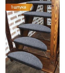 Коврик на ступеньки MATEX STEP  Размер: 23x65 Цвет: Серый Артикул: 37-132