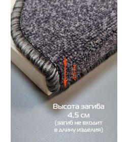 Коврик на ступеньки MATEX STEP  Размер: 23x65 Цвет: Серый Артикул: 37-132