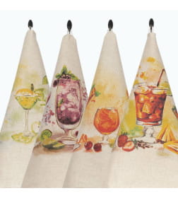 Комплект полотенец из 4 шт.22С146-ШР+К/п.р/фкор 45х60 см 357 1