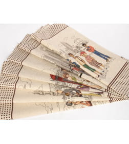 Комплект полотенец из 7 шт.24С28-ШР/рп/пфкор/к. 46х60 см 3 0