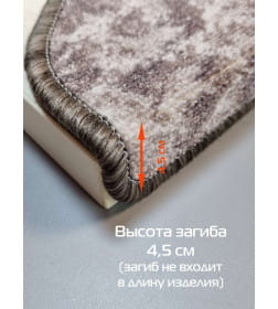 Коврик на ступеньки MATEX MY STEP  (Комплект 5шт.)  Размер: 23x65 Цвет: бежевый, песочный Артикул: 54-689