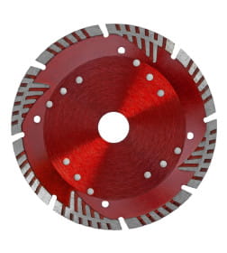 Диск алмазный 150х22,2 мм сегментный с защитными секторами, сухая резка Matrix 73154