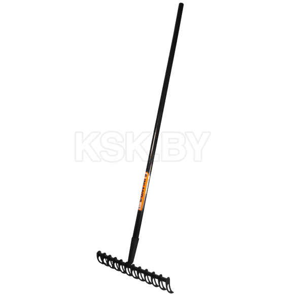 Грабли стальные 400х1400 мм, 12 зубьев, деревянный черенок 2581 FINLAND  (2581) 