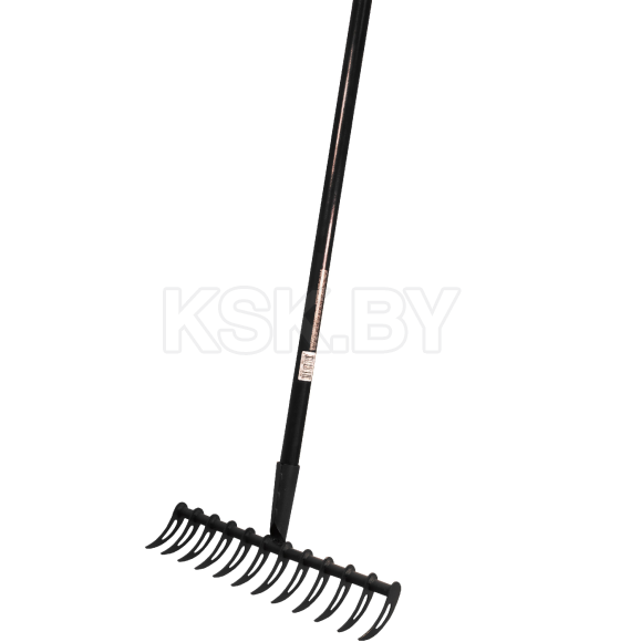 Грабли стальные 400х1400 мм, 12 зубьев, деревянный черенок 2581 FINLAND  (2581) 