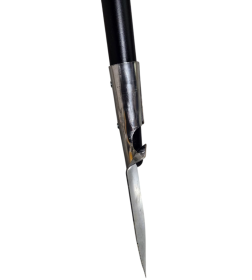 Лопата штыковая дамская 160х205х1190 мм, с зубьями, алюминиевый черенок 2624 FINLAND