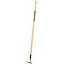 Тяпка 220х1400 мм, нержавеющая сталь, деревянный черенок 2328-ч ЦИ (2328-Ч) 