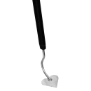 Тяпка сердце мини 70х1210 мм, алюминиевый черенок 2556 ЦИ НЕВЕСОМОСТЬ  (2556) 