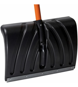 Лопата снеговая пластиковая 465х340 мм со стальным черенком STARTUL MASTER, ST9056-8