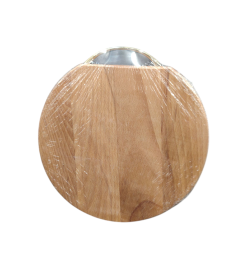 Доска круглая буковая  Deko с металлической ручкой DDG2323