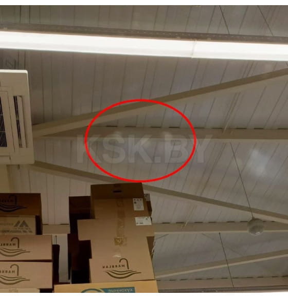 Зеркало с подсветкой Домино Мадрид Sansa 800х600 GL7018Z Уценка (GL7018Z) 