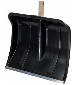 Лопата снеговая пластиковая 500х375 мм c дер. черенком STARTUL MASTER, ST9056-6