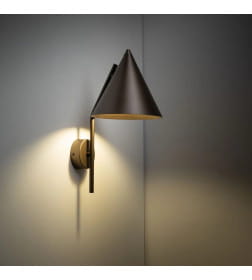 Светильник настенный 11088 CONO BROWN